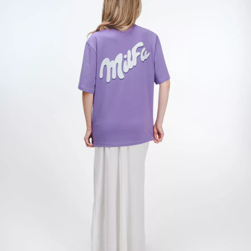 Футболка унисекс WOOGEE Милфа Фиолетовый M-98